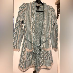 Vertigo knit cardigan